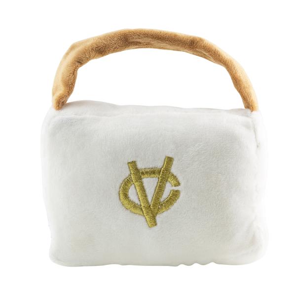 HAUTE DIGGITY DOG WHITE CHEWY VUITON BAG - 3