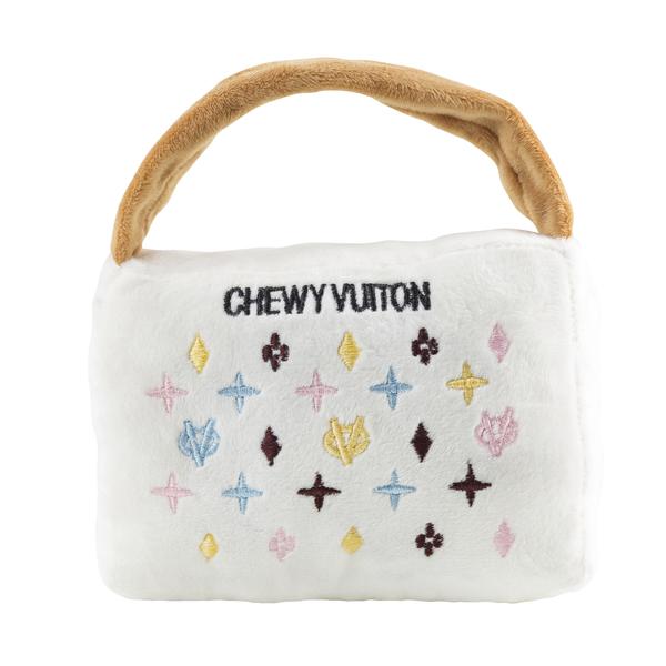 HAUTE DIGGITY DOG WHITE CHEWY VUITON BAG - 2