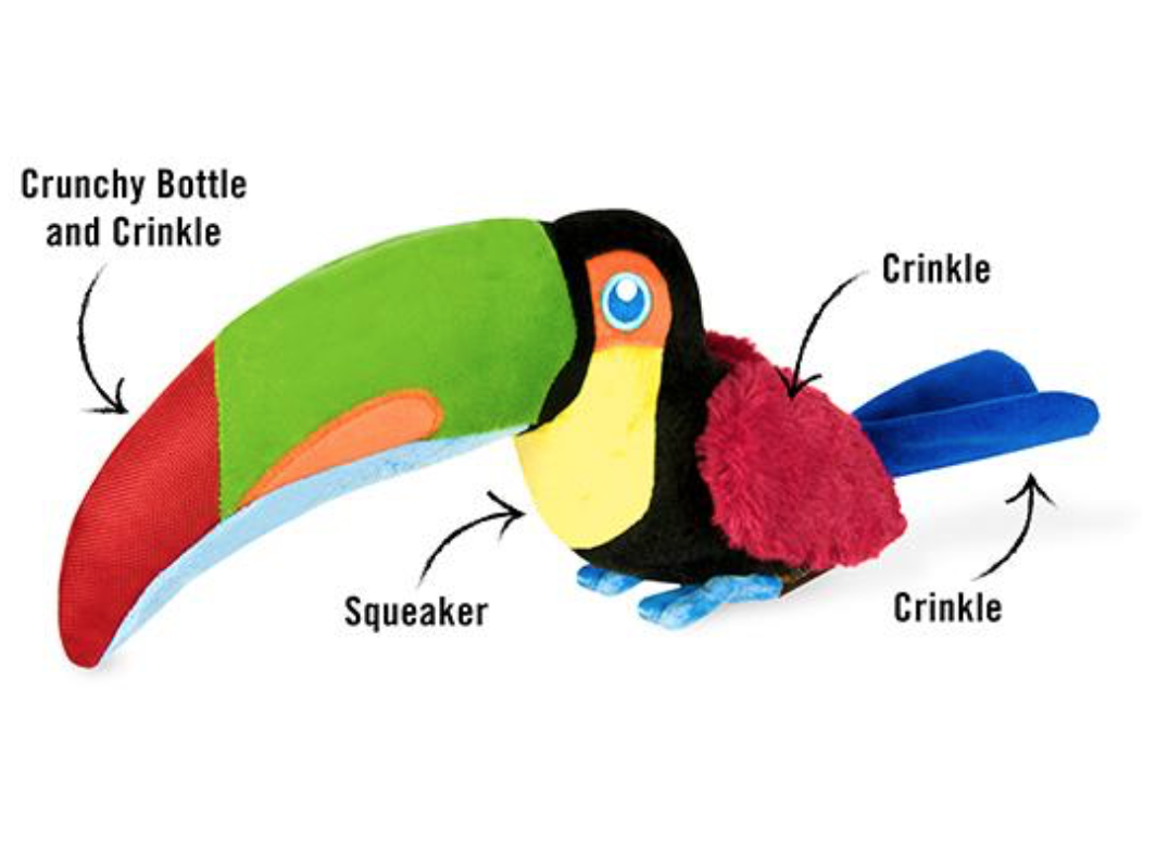 Pet Play Hundleksak Tucan - 2