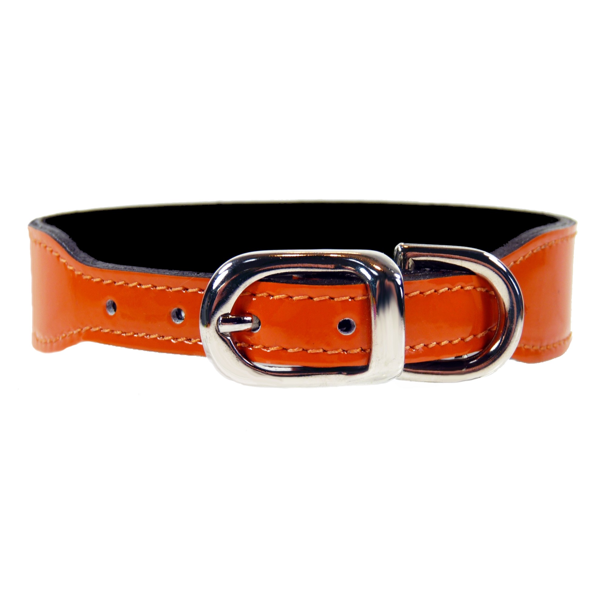 HARTMAN & ROSE ORANGE LEATHER WITH NICKEL
