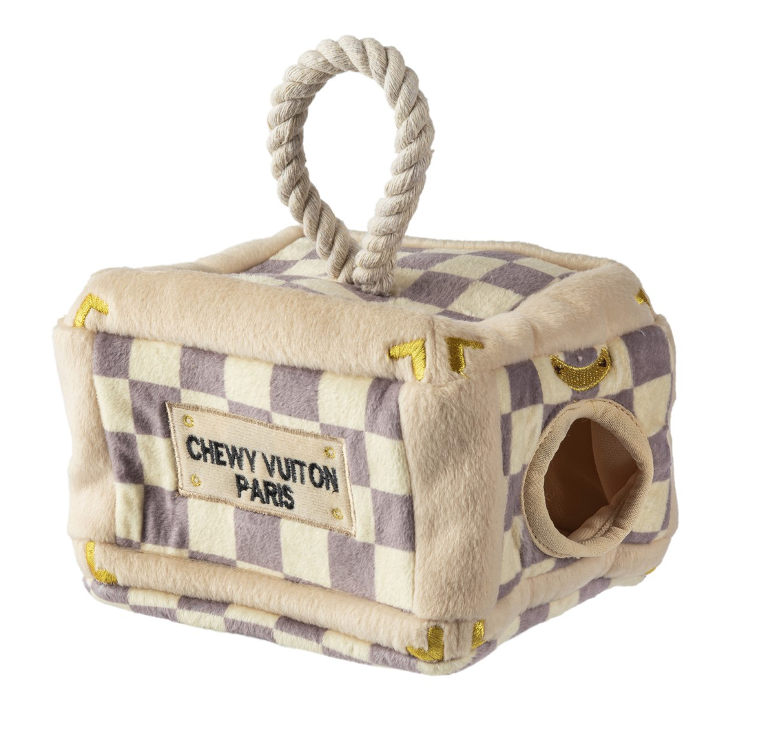 Haute Diggity Dog Activity House Chewy Vuiton With Associated 3 Balls