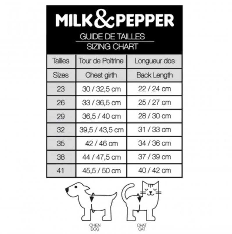 Milk & Pepper Kristen Reversible Dog Jacket - 4