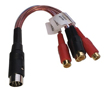 Volvo lågnivåadapter för orginal stereo