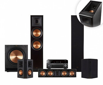 Yamaha RX-A3080 & Klipsch RP-8060F Hembiopaket 5.1.2