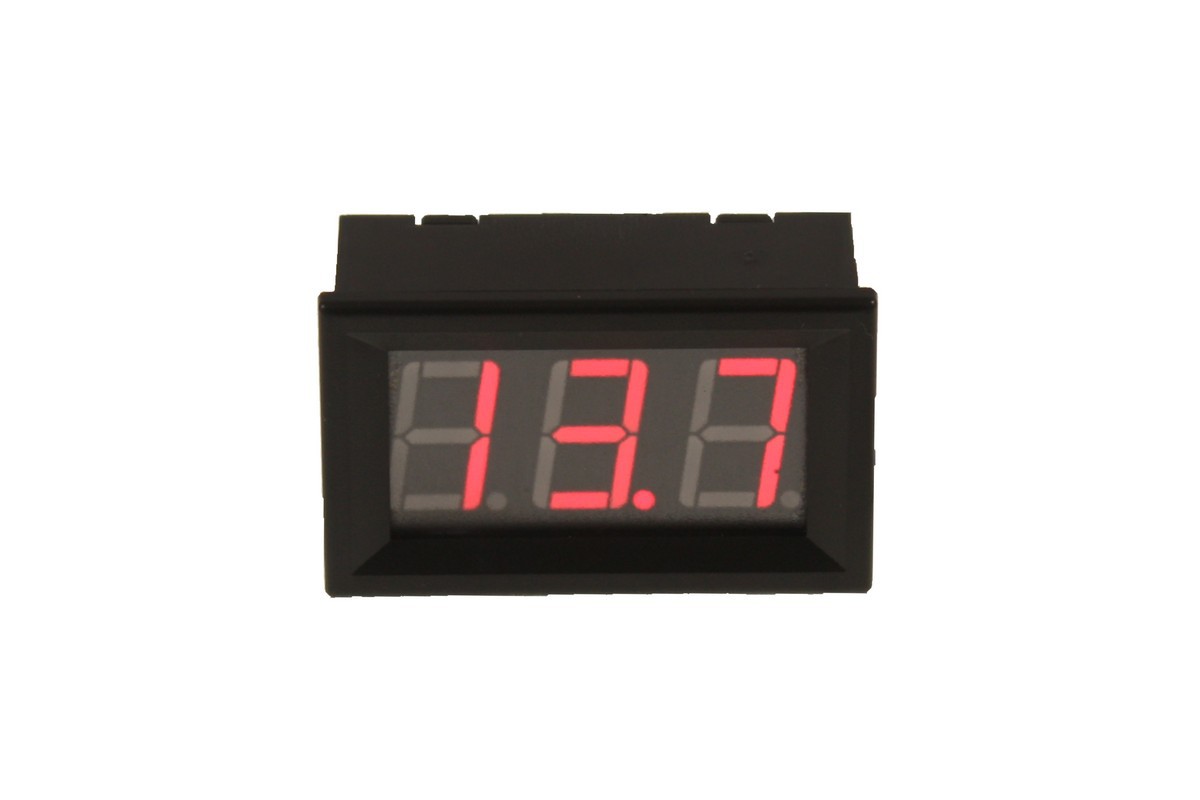 4Power 4-VD1R Voltmätare Röd