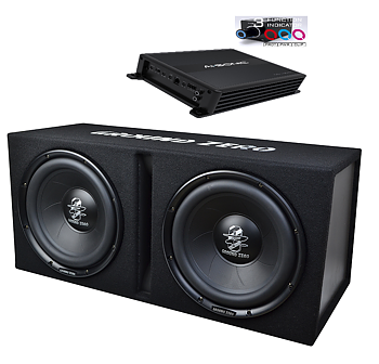 Ground Zero GZIB 2.30BR+AI-SONIC S2-A500.1 With S2-BASS KNOB