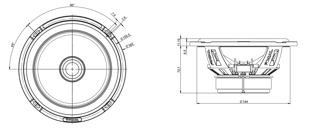 Focal PC165FE - 2