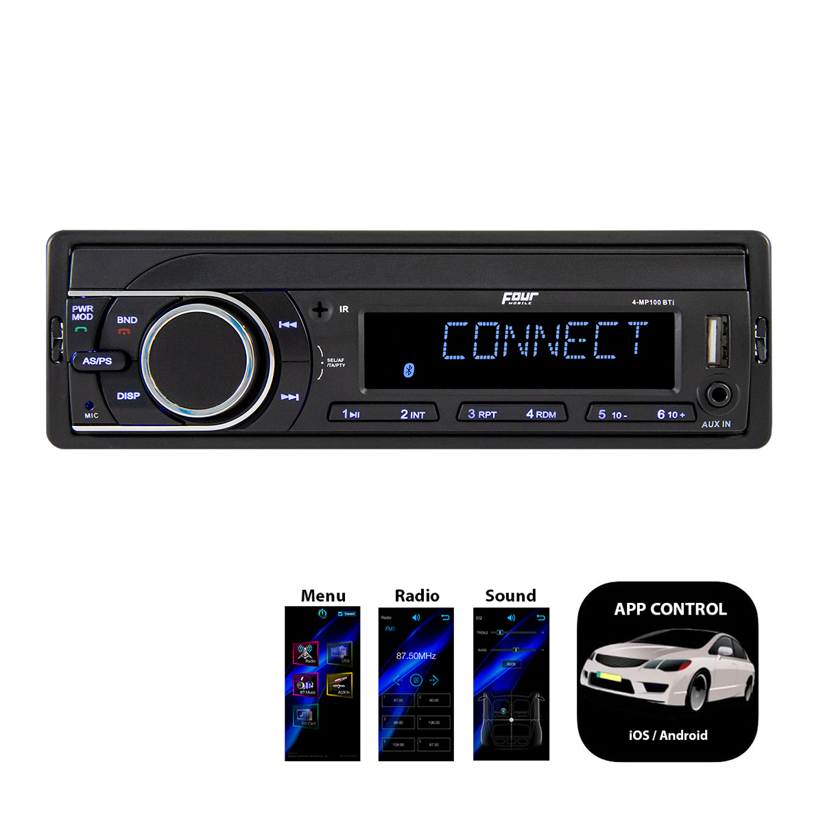    FOUR Mobile 4-MP100BTi