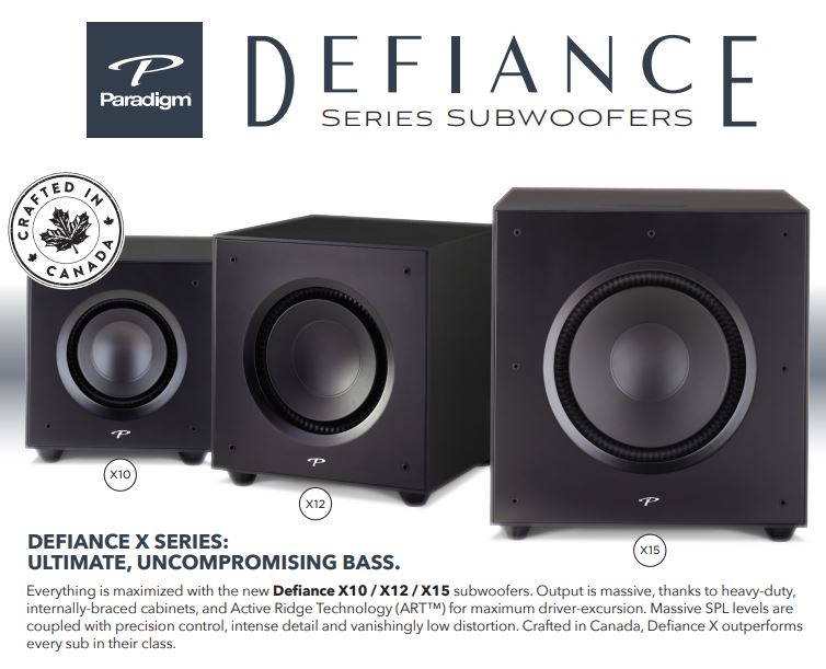 Paradigm Defiance X10 - 6
