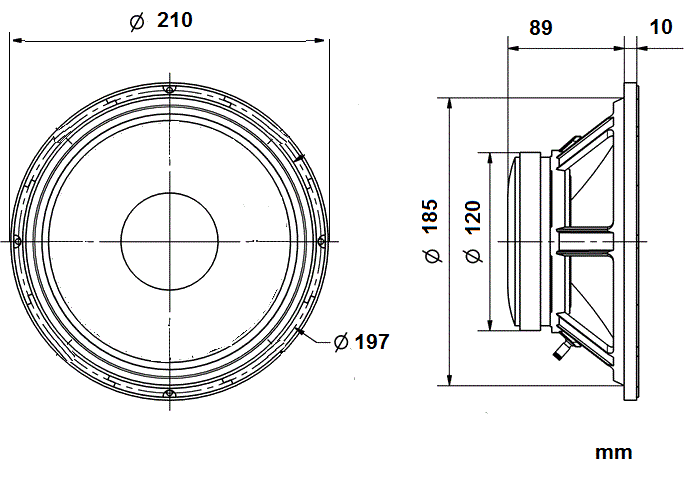 Master Audio PA08 4 Ohm - 4