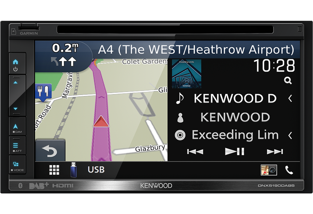 Kenwood DNX5190DABS - 7
