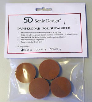 Sonic Design Dämpkuddar för sub