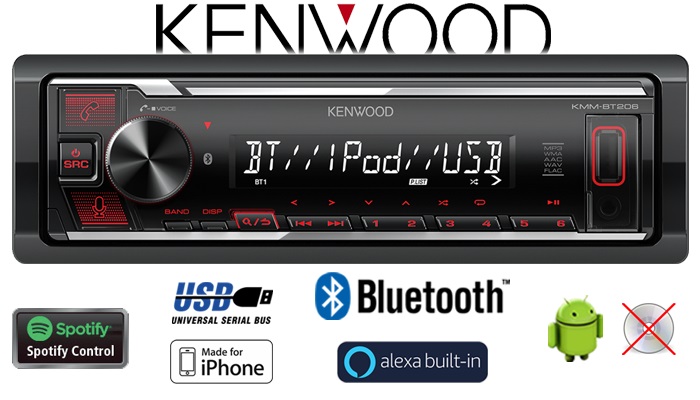 Kenwood KMM-BT209 - 4