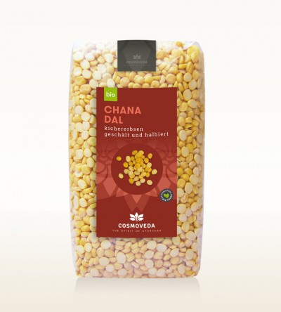 Chana Dal Org. 500g Cosmoveda