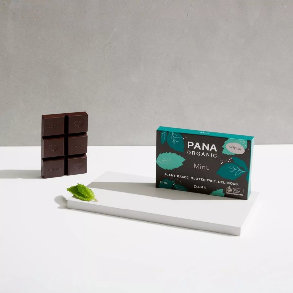 Mörk Choklad Mint, Eko 45g, Pana Organic - 2