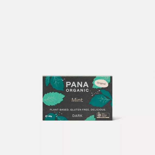 Mörk Choklad Mint, Eko 45g, Pana Organic
