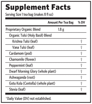 Tulsi Sleep Tea Org, 25 teabags Organic India
