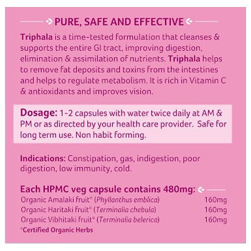 Triphala Org. 90cps Organic India