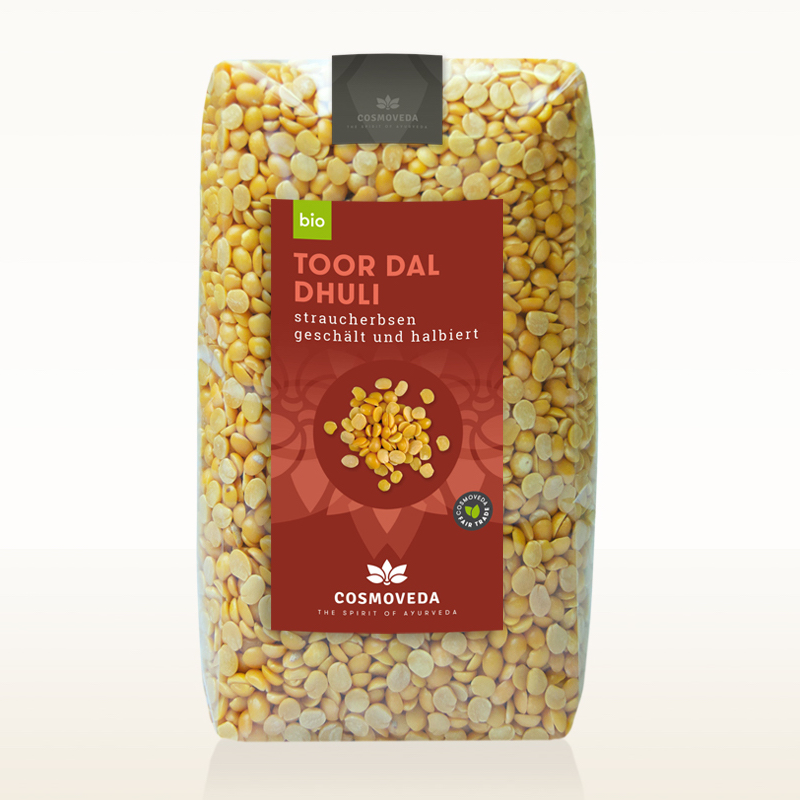Toor Dal Org. 500g Cosmoveda
