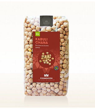 Chickpeas / Kabuli Chana Dal Org. 500g Cosmoveda