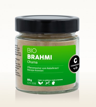 Brahmi Pulver Eko. 80g Cosmoveda
