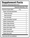 Tulsi Masala Chai Eko, 25 tepåsar Organic India