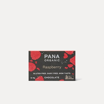 Mörk Choklad Hallon, Eko 45g, Pana Organic