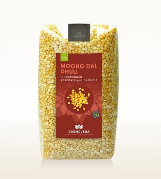 Moong Dal Dhuli/ Mung Beans  500g Cosmoveda