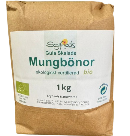 Mung Dal Dhuli Org. 1kg Seyfrieds