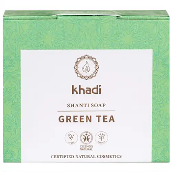 Shanti Soap Green Tea 100g, Khadi