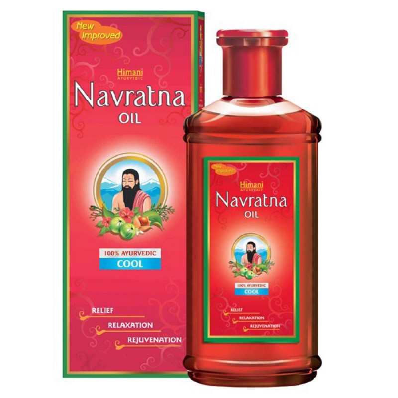 Navratna Hair Oil 500ml Ayurvedabutiken 9963