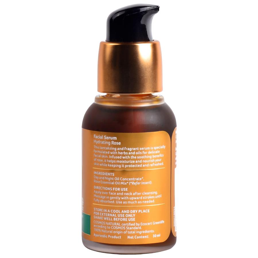 Facial Serum Hydrating Rose Org. 25ml, Organic India - 4
