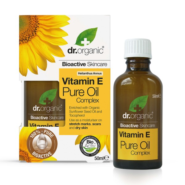 Dr Organic Vitamin E Pure Oil 50ml