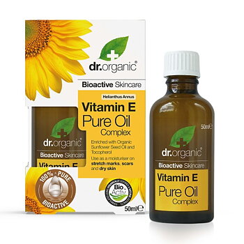 Dr Organic Vitamin E Pure Oil 50ml