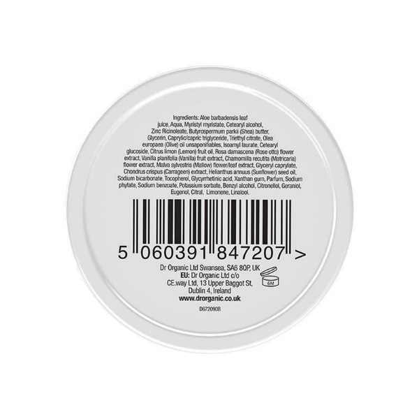 Dr Organic Rose Otto & Vanilla Cream Deo 50ml - 3