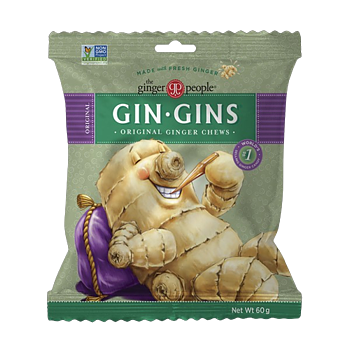 GinGins Original Ginger Chews, 150g