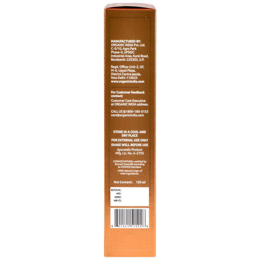 Hair Vitality Oil Bhringraj Org. 120ml, Organic India - 7