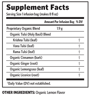 Tulsi Licorice Tea Org, 25 teabags Organic India - 2