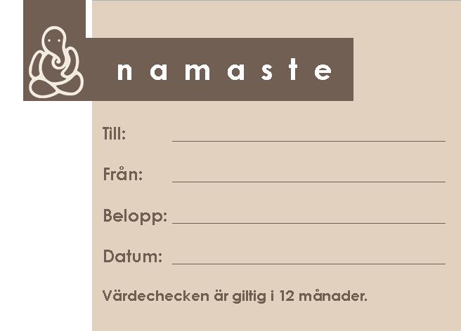 Presentkort Valfritt värde - 2