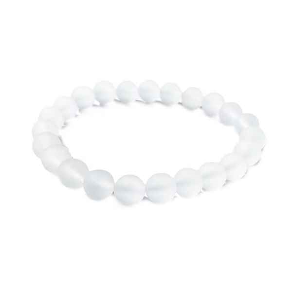 Armband Bergkristall Frostad 8mm, Kristallpunkten