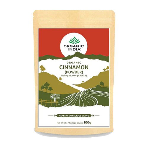 Ceylon Cinnamon Ground Org. 100g, Organic India