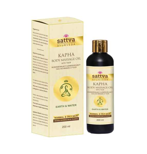 Kapha Massage Oil 200ml, Sattva Ayurveda