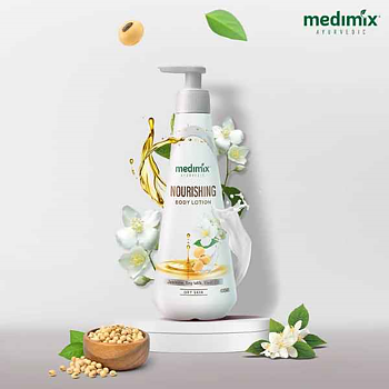  Nourishing Body Lotion 400ml, Medimix 