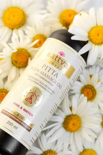 Pitta Massage Oil 200ml, Sattva Ayurveda - 2