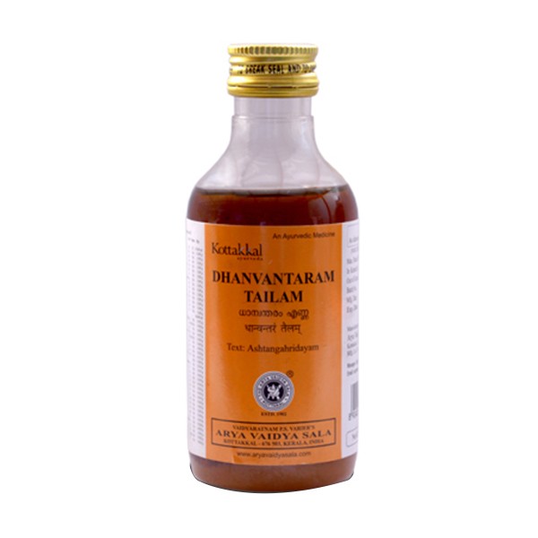 Dhanvantharam Tailam/Oil 200ml, Kottakkal