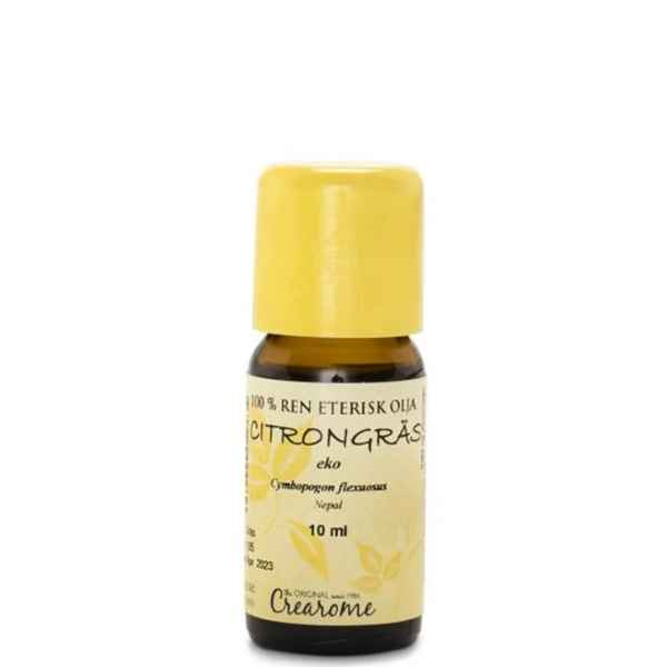 Citrongräs Eterisk Olja Eko. 10ml, Crearome