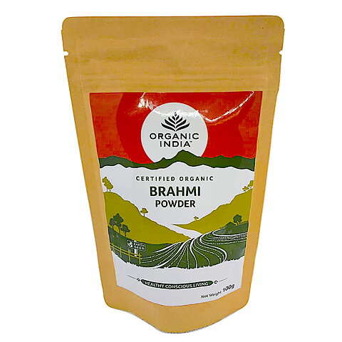 Brahmi Pulver Eko. 100g, Organic India