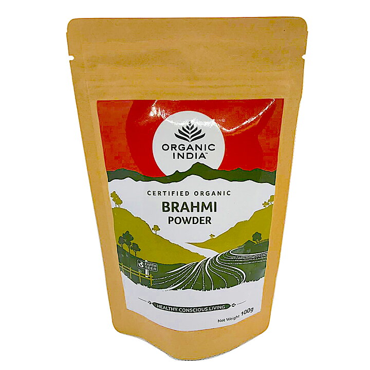Brahmi Pulver Eko. 100g, Organic India