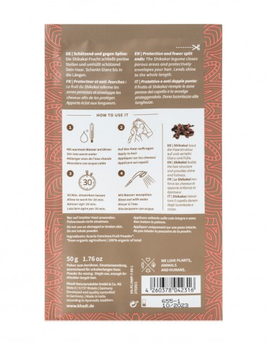 Deep Shine Shikakai Hårmask Eko. 50g, Khadi - 2