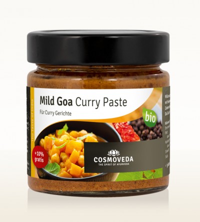Mild Goa Curry Paste Eko. 175g, Cosmoveda